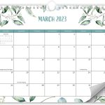Aesthetic Greenery 2023 Wall Calendar - The Perfect Calendar for Easy Planning - Beautiful Calendar Decor to Enhance Your Kitchen or Office
